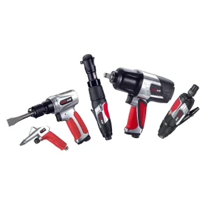 EXELAIR® 44-Pc. Pro Air Tool Accessory Kit, Impact Wrench, Air Ratchet, Die Grinder, Blow Gun, Air H - view 2