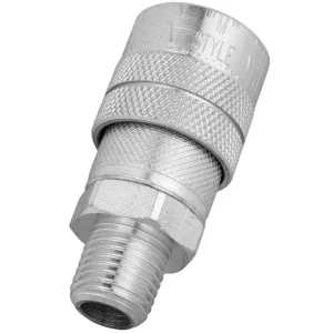 1/4″ MNPT Industrial Interchange (M-STYLE®) Quick-Connect Steel Coupler (Box of 100) - view 3