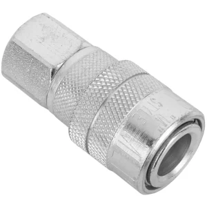 Industrial Coupler 1/4″ NPT Female Brass Air Coupler, M-STYLE® Quick Connect Air Coupler, Box of 10 - view 4