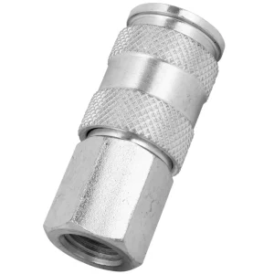 1/4″ FNPT High Flow (V-Style) Quick-Connect Steel Coupler (Box of 100) - view 3