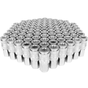 3/8″ FNPT High Flow (V-Style) Quick-Connect Steel Coupler (Box of 100)