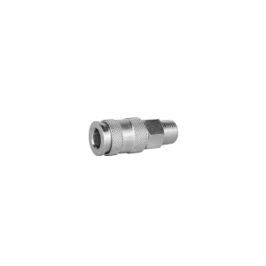 3/8″ MNPT High Flow (V-Style) Quick-Connect Steel Coupler (Box of 100) - view 3