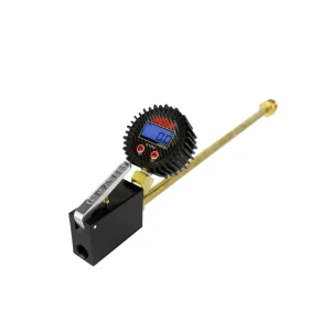 Digital Dunnage Bag Inflator 15″ Extended Reach Brass Tube 3/8″ ID, 1/4″ MNPT Outlet (0-15 PSI)