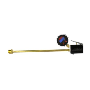 Digital Dunnage Bag Inflator 15″ Extended Reach Brass Tube 3/8″ ID, 1/4″ MNPT Outlet (0-15 PSI) - view 2