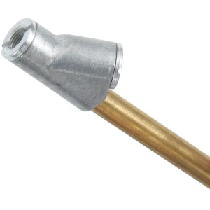 Milton® Tire Inflator Gauge with Dual-Head Straight Foot Air Chuck 5 Foot Air Hose 10-160 PSI - view 4