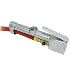 Large Bore Inflator Gauge with 6′ Hose Assembly, Full Swivel, 1/4″ NPT - view 2