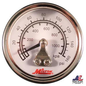 1/8″ NPT Mini High Pressure Dial Gauge