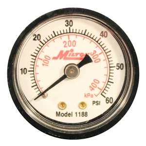 1/8″ NPT Mini Pressure Dial Gauge
