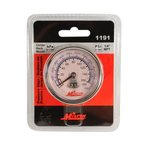 1/4″ NPT Mini High Pressure Dial Gauge - view 3