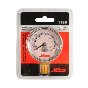 1/4″ NPT High Pressure Dial Gauge - view 2