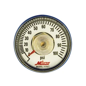1/4″ NPT Center Back Mount Pressure Gauge