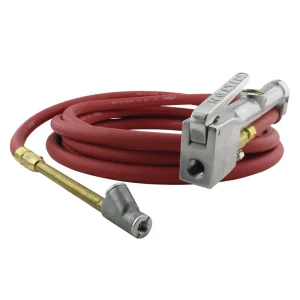 Heavy-Duty Dual Head Air Chuck Inflator Gauge with Swivel – 10-160 PSI - view 4