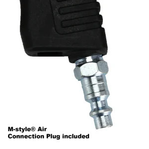 EXELAIR® Digital Pistol Grip Tire Inflator/Deflator Gauge, 16″ Air Hose and Easy-Clip Chuck - view 2