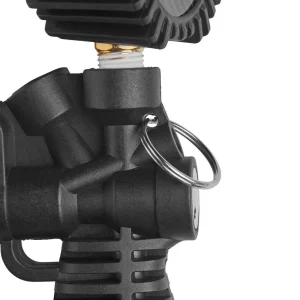 Pro Digital Tire Inflator/Pressure Pistol Grip Gauge, Large Bore Dual Head Chuck, 15″ Hose - view 3