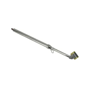 Re-Calibratable Tire Pressure Service Gauge, Large Bore Dual Chuck, 80-1100 kPa/0.8-11 Bar
