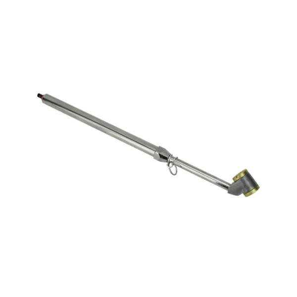 Re-Calibratable Tire Pressure Service Gauge, Large Bore Dual Chuck, 80-1100 kPa/0.8-11 Bar