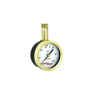 ACCU-GAGE® by Milton® Dial Tire Pressure Gauge with Straight Air Chuck – ANSI Certified for Motorcyc - view 2
