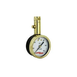 ACCU-GAGE® by Milton® Dial Tire Pressure Gauge with Straight Air Chuck – ANSI Certified for Motorcyc - view 3