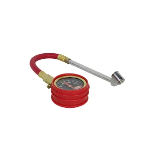 ACCU-GAGE® by Milton® Dial Tire Pressure Gauge with Dual Foot Air Chuck and 11 in. Rubber Hose – ANS - view 2