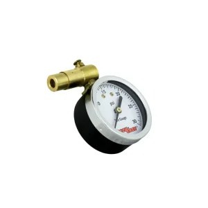 ACCU-GAGE® by Milton® Presta Valve Bike Tire Pressure Gauge with Bleeder Valve, for 0-30 PSI – ANSI Certified - view 2