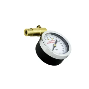 ACCU-GAGE® by Milton® Presta Valve Bike Tire Pressure Gauge with Bleeder Valve, for 0-15 PSI – ANSI Certified - view 2