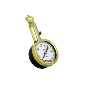 ACCU-GAGE® by Milton® Dial Tire Pressure Gauge with Swivel Angle Air Chuck – ANSI Certified for Moto - view 2