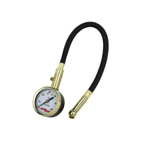 ACCU-GAGE® by Milton® Dial Tire Pressure Gauge with Swivel Angle Air Chuck and 11 in. Braided Hose – - view 3