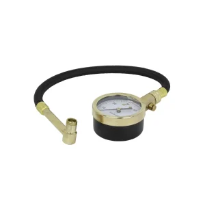 ACCU-GAGE® by Milton® Dial Tire Pressure Gauge w/ Right Angle Air Chuck and 11″ Braided Hose – ANSI  - view 2