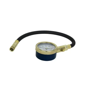 ACCU-GAGE® by Milton® Dial Tire Pressure Gauge with Straight Air Chuck and 11 in. Braided Hose – ANS - view 2