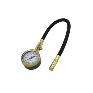 ACCU-GAGE® by Milton® Dial Tire Pressure Gauge with Straight Air Chuck and 11 in. Braided Hose – ANS - view 3