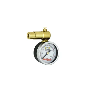 ACCU-GAGE® by Milton® Presta Valve Bike Tire Pressure Gauge with Bleeder Valve, for 0-160 PSI – ANSI Certified