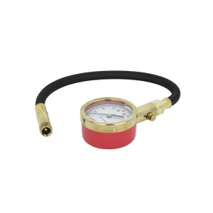 ACCU-GAGE® by Milton® Dial Tire Pressure Gauge with Straight Air Chuck and 11 in. Braided Hose – ANS - view 2