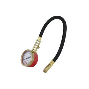 ACCU-GAGE® by Milton® Dial Tire Pressure Gauge with Straight Air Chuck and 11 in. Braided Hose – ANS - view 3