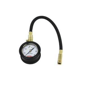 ACCU-GAGE® by Milton® Dial Tire Pressure Gauge w/ Straight Air Chuck and 11″ Braided Hose, ANSI Cert - view 4
