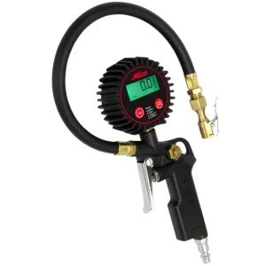 Digital Tire Inflator Car Accessories w/Accurate Air Tire Pressure Gauge, 14” Rubber Air Hose – 250  - view 2