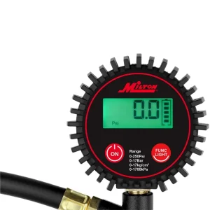 Digital Tire Inflator Car Accessories w/Accurate Air Tire Pressure Gauge, 14” Rubber Air Hose – 250  - view 4