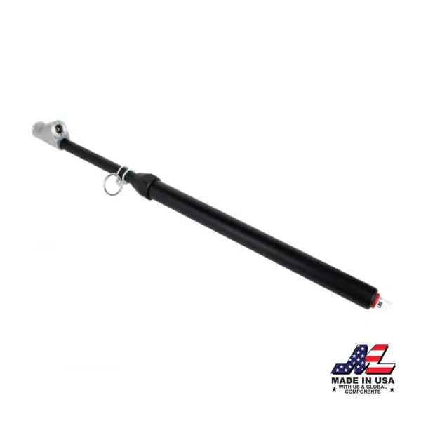 Dual Foot Straight Lock-On Chuck Service Gauge, Matte Black Poly Finish -13″ 10-160 PSI