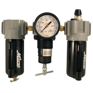 1/2″ NPT Deluxe Metal FRL Trio