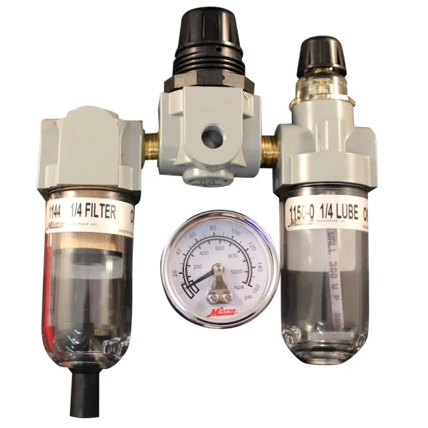 1/4″ NPT Deluxe FRL Trio
