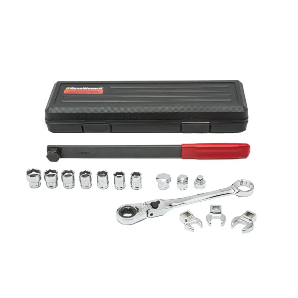 GEARWRENCH KDT89000 Serpentine Belt Tool Set w/Locking Flex Head Ratching Wrench