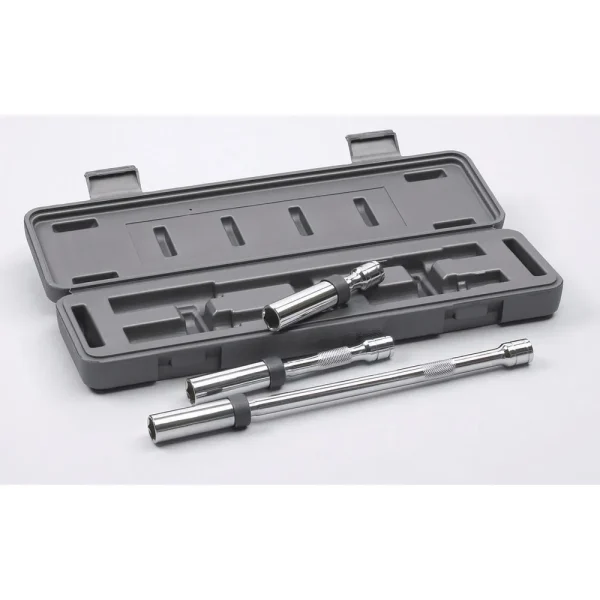 GEARWRENCH KDT41740D 3 Pc. 3/8″ Drive 6 Point Magnetic Swivel Spark Plug Set