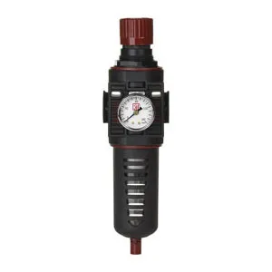 READING TECHNOLOGIES, INC. RTCFR500G Filter/Regulator with Gauge, 1/2″