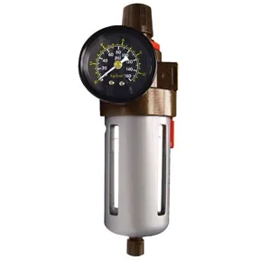 ASTRO PNEUMATIC AST2615 Filter/Regulator with Gauge for Compressed Air System