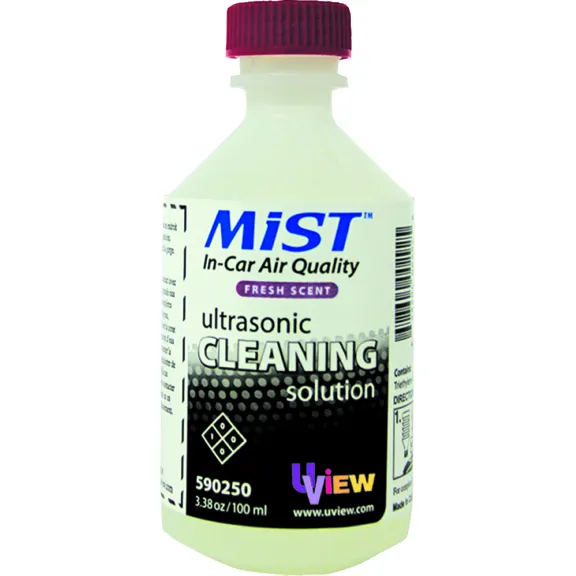 UVIEW UVW590250 MiST (TM) Cleaning Solution (3.38oz / 100ml)