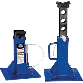 ATD ATD7449A 22 Ton Pin Style Jack Stand Pair