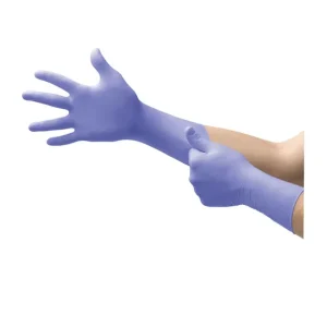 MICROFLEX MFXSEC3753XL Supreno EC Powder-Free Extended Cuff Nitrile Examination Gloves, Blue, 3XL