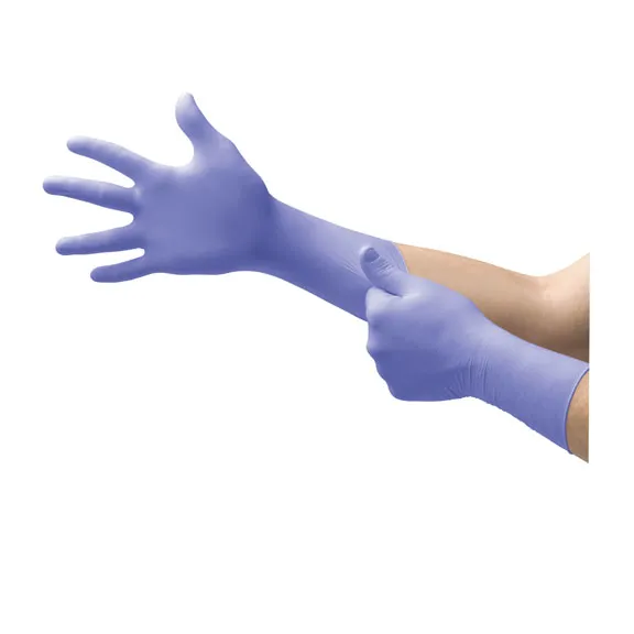 MICROFLEX MFXSEC3753XL Supreno EC Powder-Free Extended Cuff Nitrile Examination Gloves, Blue, 3XL