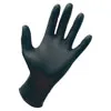 SAS SAFETY SAS66542 Professional Powder-Free Black Nitrile Disposable Gloves, Medium