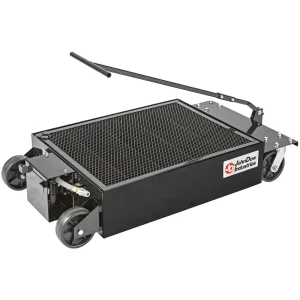 JOHNDOW JDILP5 25 Gallon Low Profile Portable Oil Drain with Electric Evacuation Pump