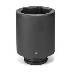 Grey Pneumatic 1-1/2″ Drive x 3-1/4″ Deep Length Impact Socket (6104D)